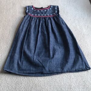 Tea collection dress size 6. Blue, EUC!